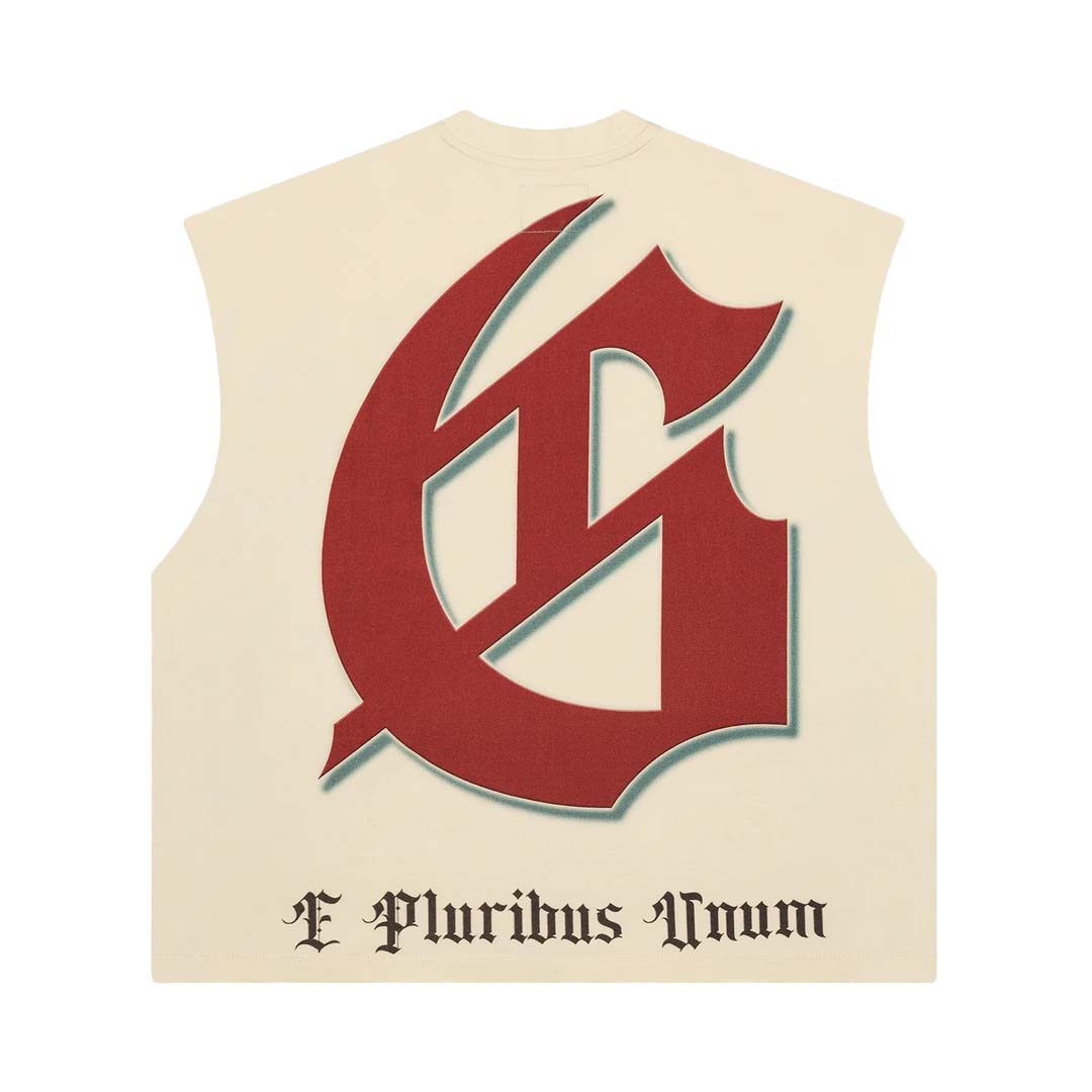 Godspeed Checkmate Sleeveless Tee Bone by Godspeed - NWAHype 1 for streetwear T-Shirts in USA