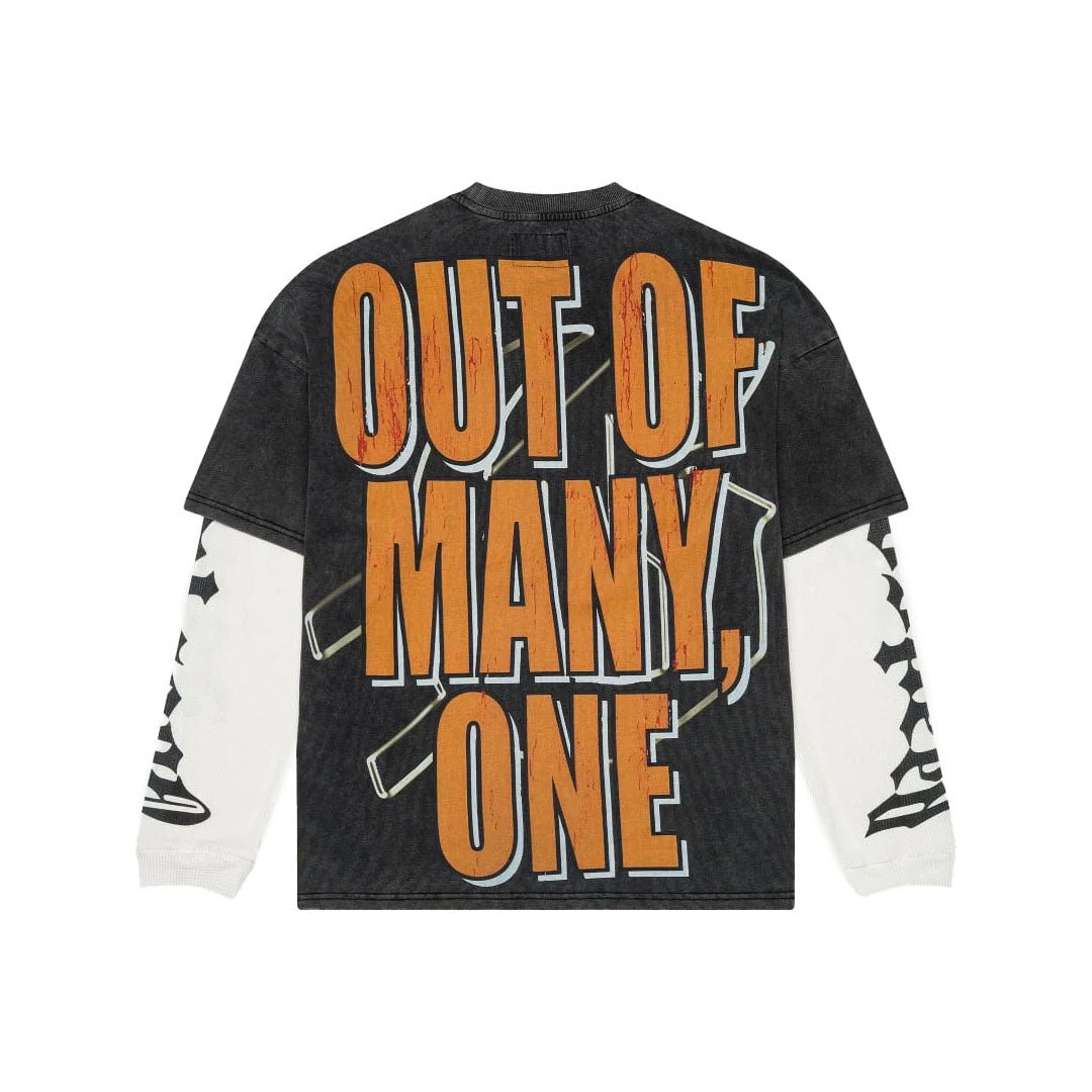 Godspeed Chosen One Layered Tee Black Wash by Godspeed - NWAHype 1 for streetwear T-Shirts in USA