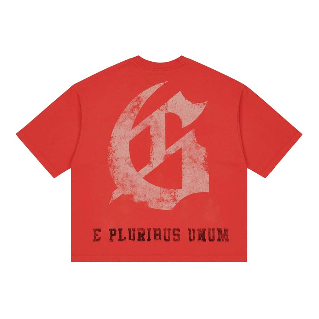 Godspeed Collegiate Tee Cherry Red Wash by Godspeed - NWAHYPE No.1 for streetwear T-Shirts in USA