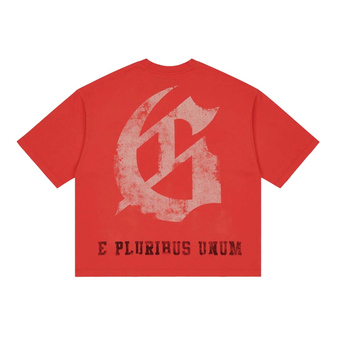 Godspeed Collegiate Tee Cherry Red Wash by Godspeed - NWAHYPE No.1 for streetwear T-Shirts in USA