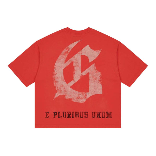 Godspeed Collegiate Tee Cherry Red Wash by Godspeed - NWAHYPE No.1 for streetwear T-Shirts in USA