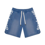 Godspeed Courtside Blue Wash Shorts by Godspeed - NWAHype 1 for streetwear Shorts in USA