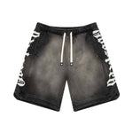 Godspeed Courtside Shorts Black Sun Fade by Godspeed - NWAHype No.1 for streetwear Shorts in USA