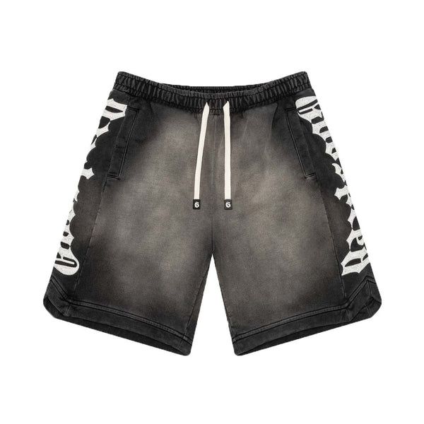Godspeed Courtside Shorts Black Sun Fade by Godspeed - NWAHype No.1 for streetwear Shorts in USA