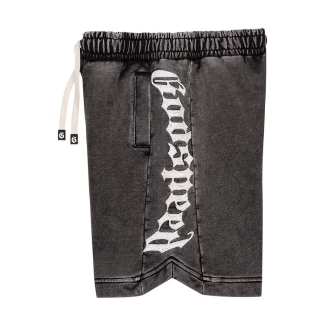 Godspeed Courtside Shorts Charcoal Grey Wash by Godspeed - NWAHYPE No.1 for streetwear Shorts in USA