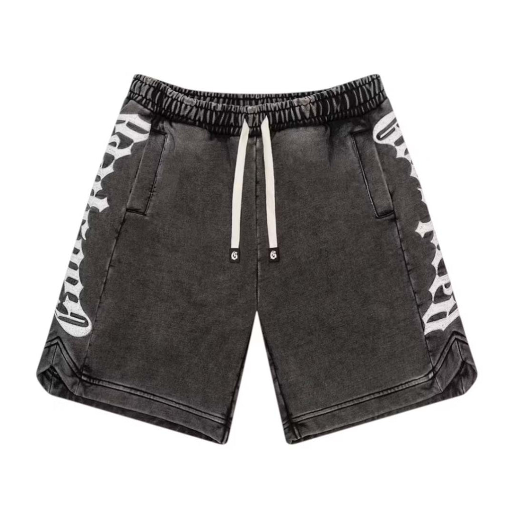 Godspeed Courtside Shorts Charcoal Grey Wash by Godspeed - NWAHYPE No.1 for streetwear Shorts in USA