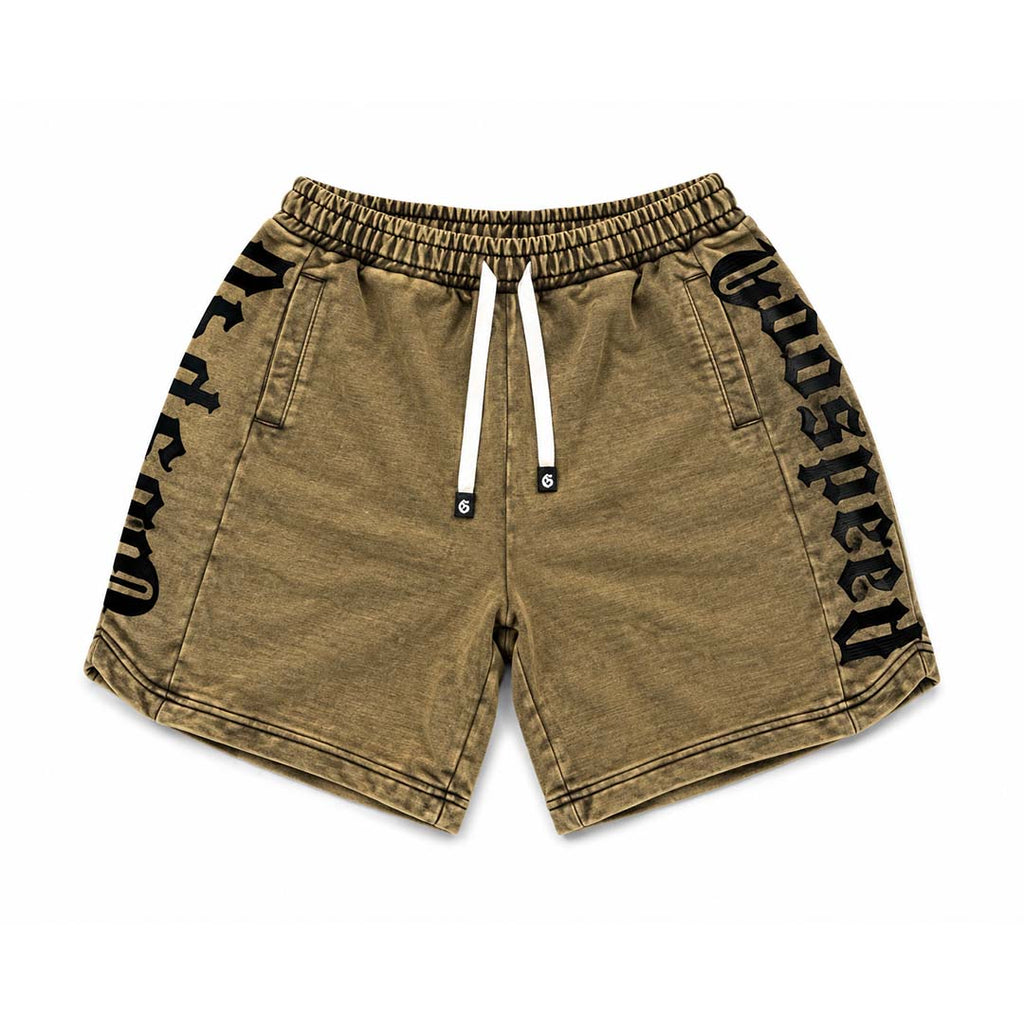 Godspeed Courtside Shorts Coffee Wash Black by Godspeed - NWAHYPE No.1 for streetwear Shorts in USA
