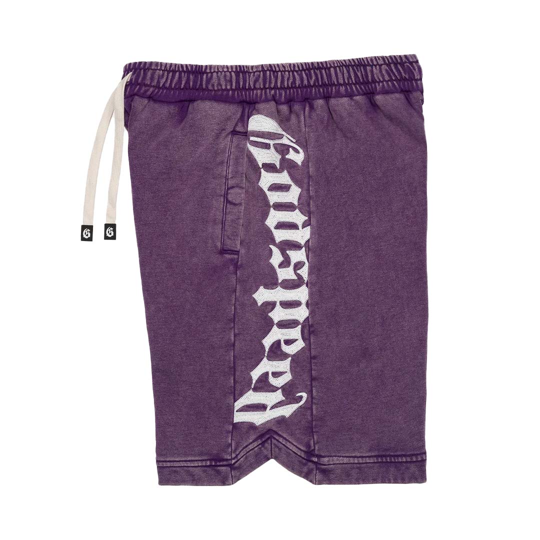 Godspeed Courtside Shorts Grape Wash Purple by Godspeed - NWAHype No.1 for streetwear Shorts in USA