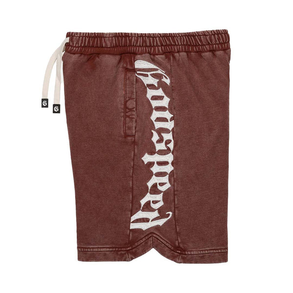 Godspeed Courtside Shorts Mocha Wash Brown by Godspeed - NWAHype 1 for streetwear Shorts in USA