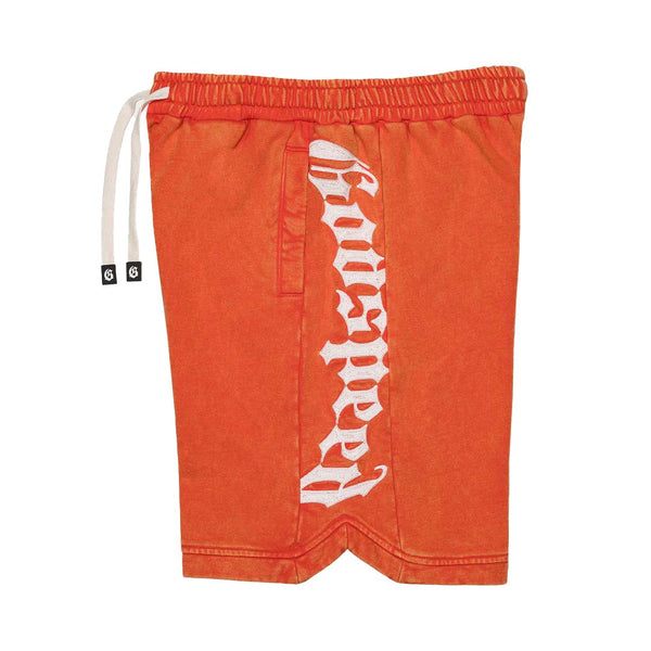 Godspeed Courtside Shorts Orange Wash by Godspeed - NWAHype 1 for streetwear Shorts in USA