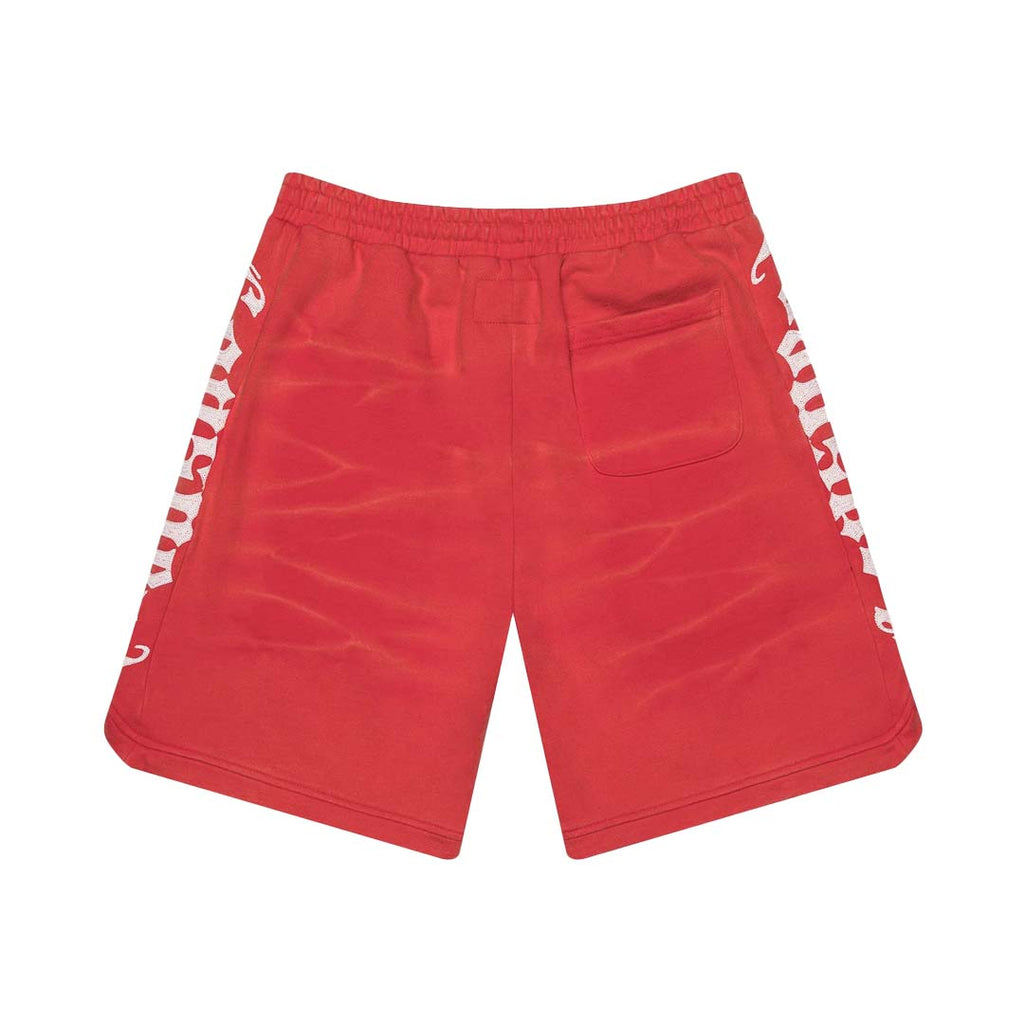 Godspeed Courtside Shorts Red Wash by Godspeed - NWAHype 1 for streetwear Shorts in USA