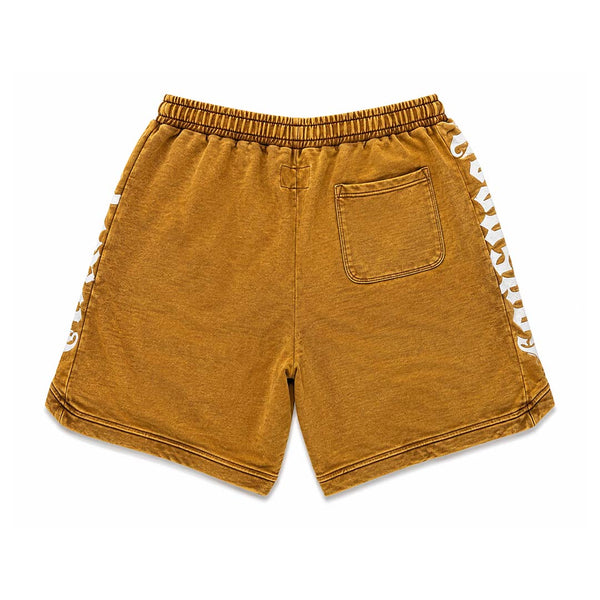 Godspeed Courtside Shorts Rustic Brown White by Godspeed - NWAHYPE No.1 for streetwear Shorts in USA