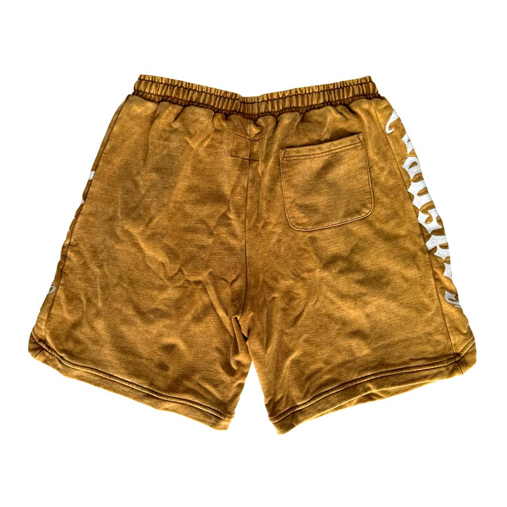 Godspeed Courtside Shorts Rustic Brown White by Godspeed - NWAHYPE No.1 for streetwear Shorts in USA
