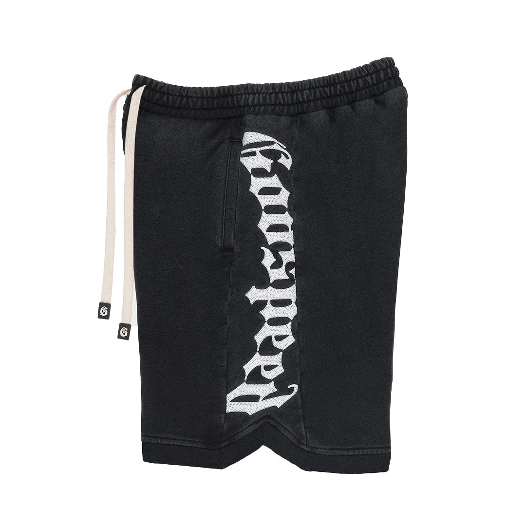 Godspeed Courtside Sweat Shorts Black Wash by Godspeed - NWAHype 1 for streetwear Shorts in USA