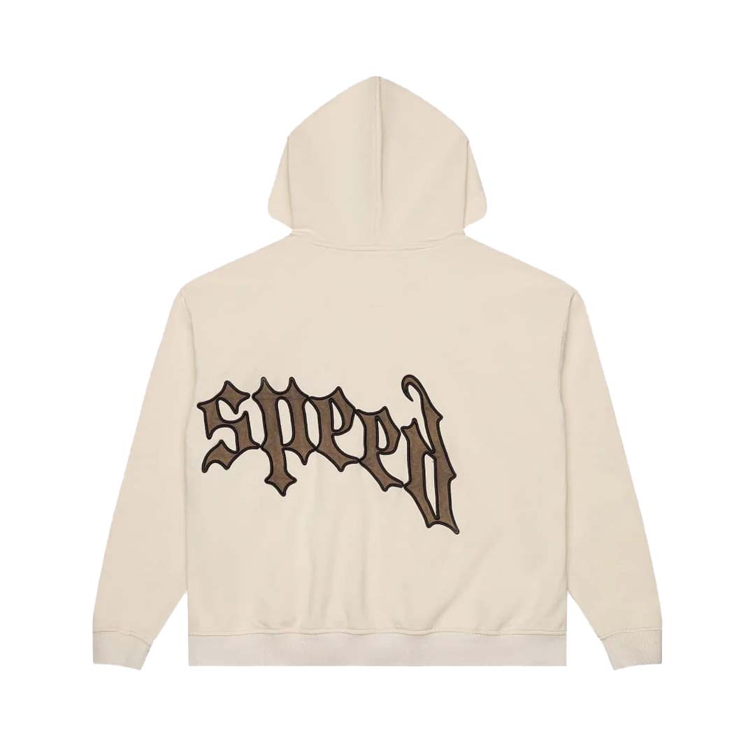 Godspeed Cream Brolive Sweatsuit Hoodie & Sweatpants Set by Godspeed - NWAHype 1 for streetwear Hoodies in USA