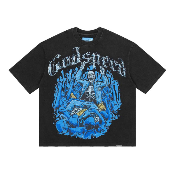 Godspeed Crowd Surf Black Tee by Godspeed - NWAHYPE No.1 for streetwear T-Shirts in USA