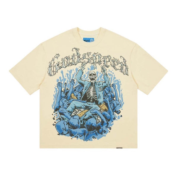 Godspeed Crowd Surf Bone Tee by Godspeed - NWAHYPE No.1 for streetwear T-Shirts in USA