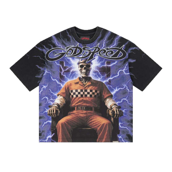 Godspeed Culture Shock Tee Grey Wash by Godspeed - NWAHYPE No.1 for streetwear T-Shirts in USA