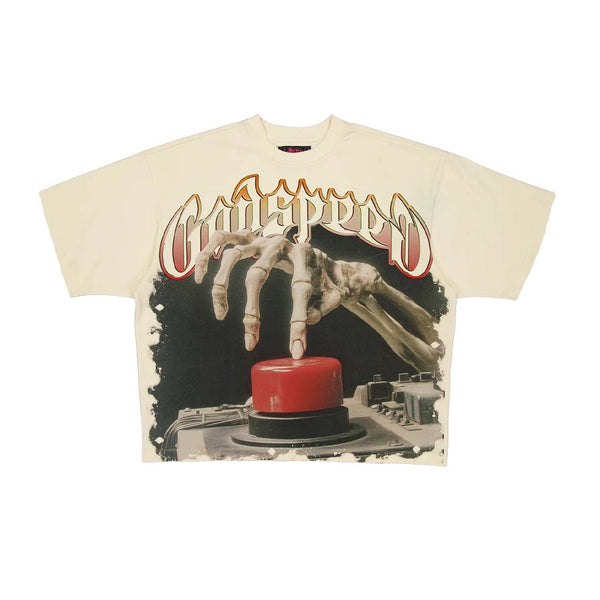Godspeed Detonator Bone Tee by Godspeed - NWAHype 1 for streetwear T-Shirts in USA