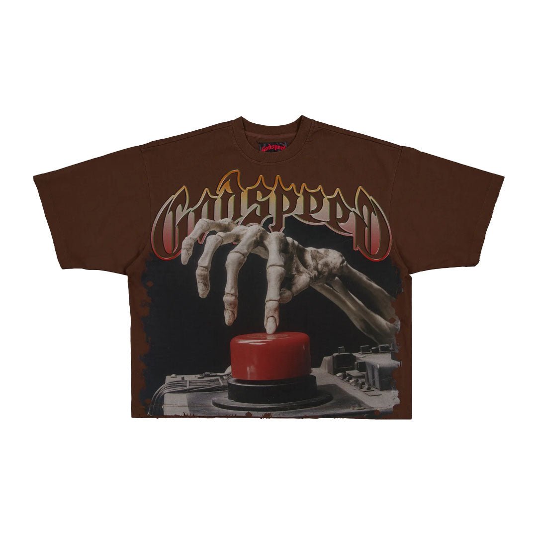 Godspeed Detonator Tee Mocha Brown by Godspeed - NWAHype 1 for streetwear T-Shirts in USA