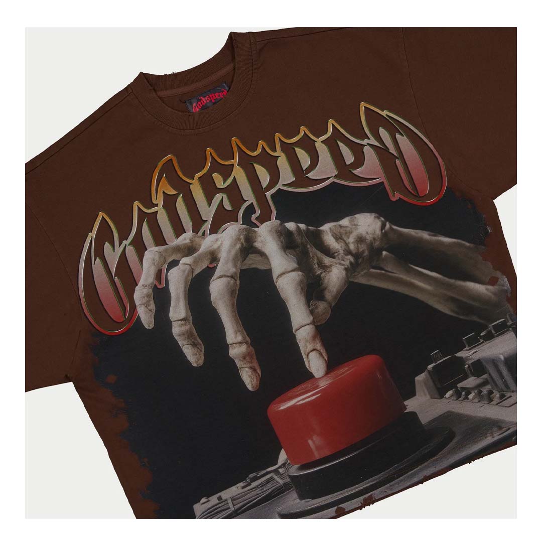 Godspeed Detonator Tee Mocha Brown by Godspeed - NWAHype 1 for streetwear T-Shirts in USA