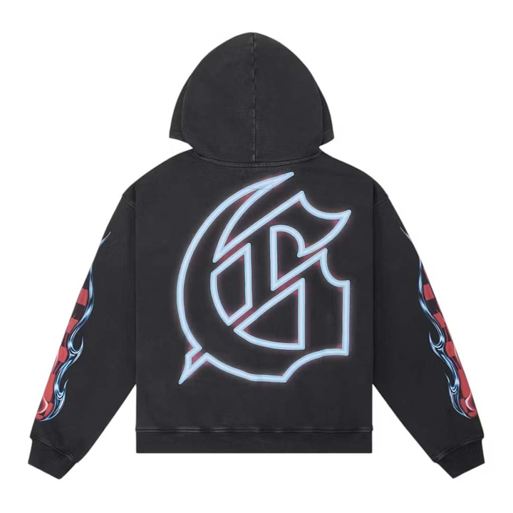 Godspeed Drive in Hoodie Black Wash by Godspeed - NWAHYPE No.1 for streetwear Hoodies in USA