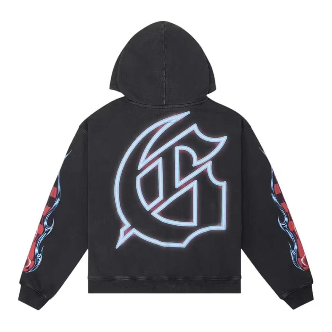 Godspeed Drive in Hoodie Black Wash by Godspeed - NWAHYPE No.1 for streetwear Hoodies in USA