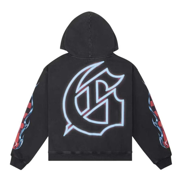 Godspeed Drive in Hoodie Black Wash by Godspeed - NWAHYPE No.1 for streetwear Hoodies in USA