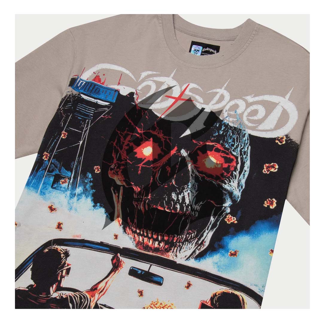 Godspeed Drive In Stone Grey Tee by Godspeed - NWAHype 1 for streetwear T-Shirts in USA