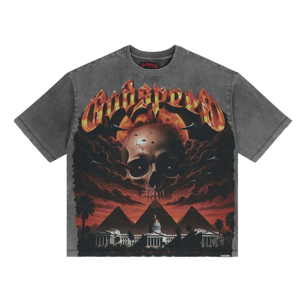 Godspeed Echoes of Empire Grey Tee by Godspeed - NWAHYPE No.1 for streetwear T-Shirts in USA
