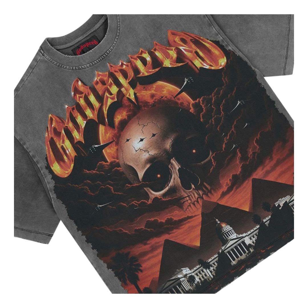 Godspeed Echoes of Empire Grey Tee by Godspeed - NWAHYPE No.1 for streetwear T-Shirts in USA