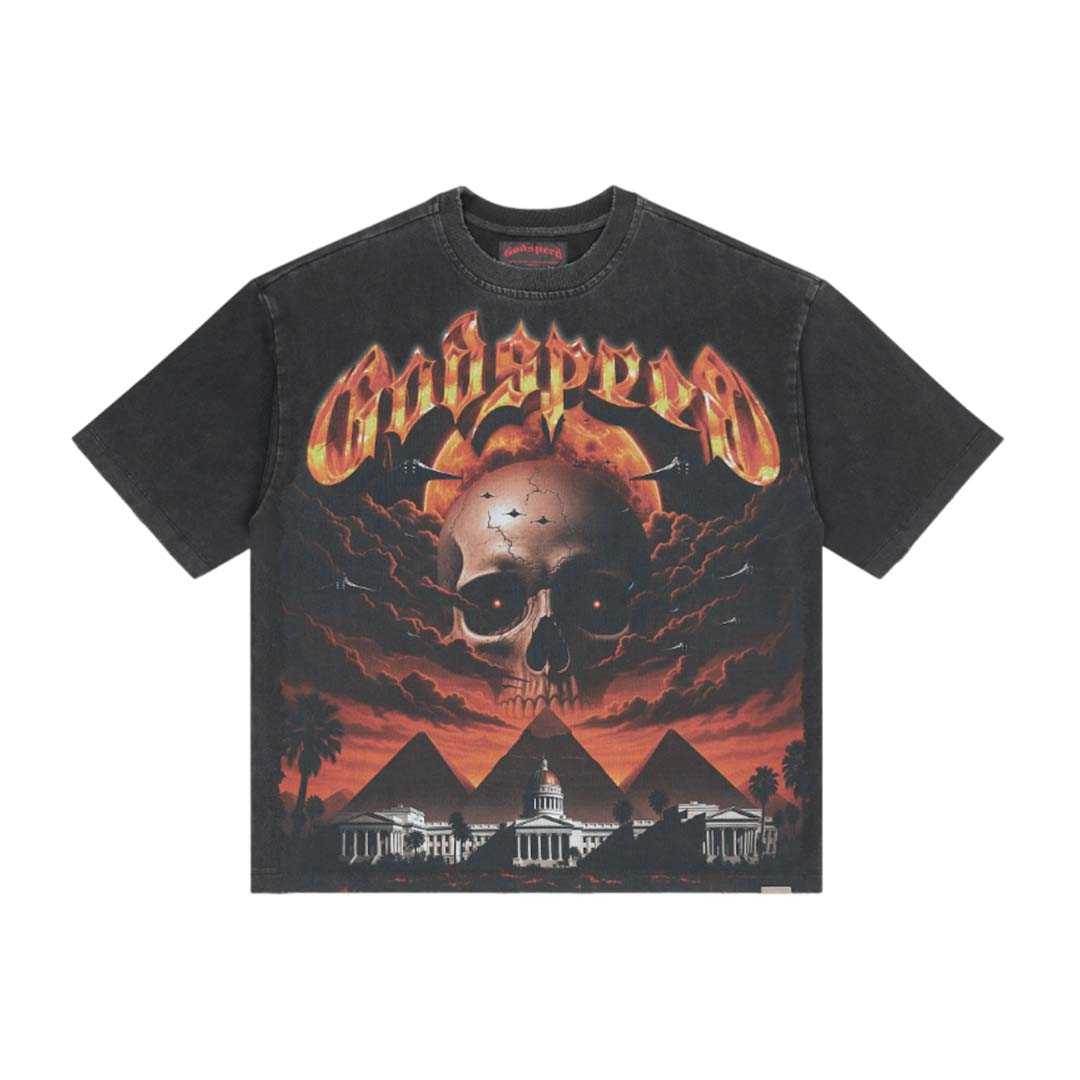 Godspeed Echoes of Empires Tee Black by Godspeed - NWAHYPE No.1 for streetwear T-Shirts in USA
