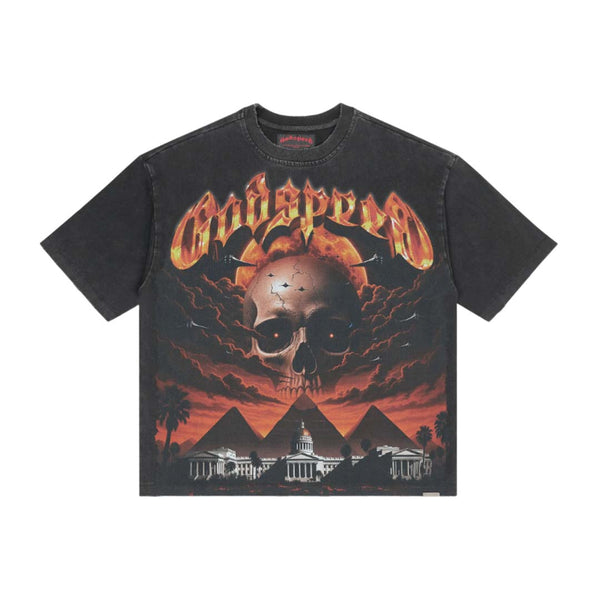 Godspeed Echoes of Empires Tee Black by Godspeed - NWAHYPE No.1 for streetwear T-Shirts in USA