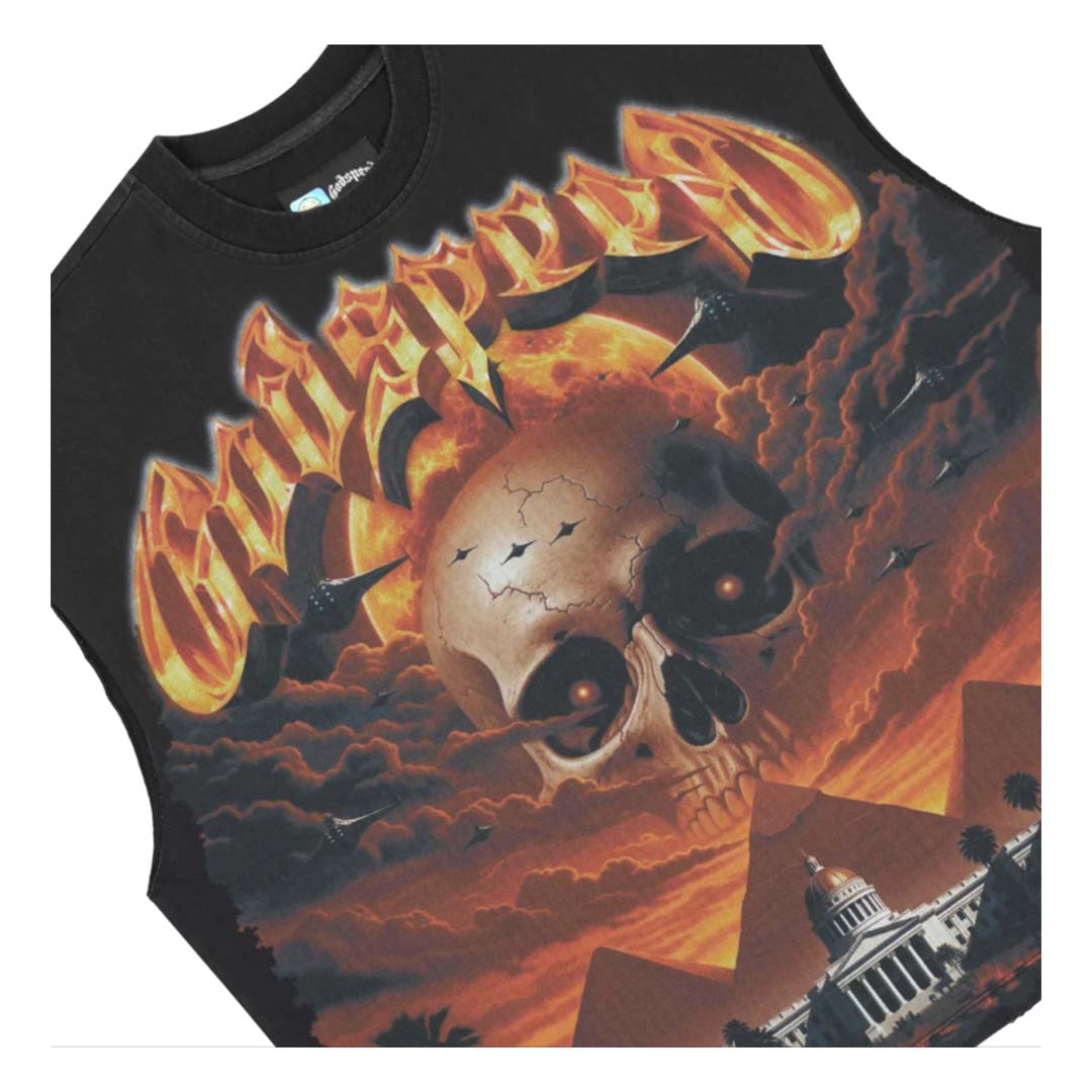 Godspeed Echos Of Empire Sleeveless Black Tee by Godspeed - NWAHYPE No.1 for streetwear T-Shirts in USA
