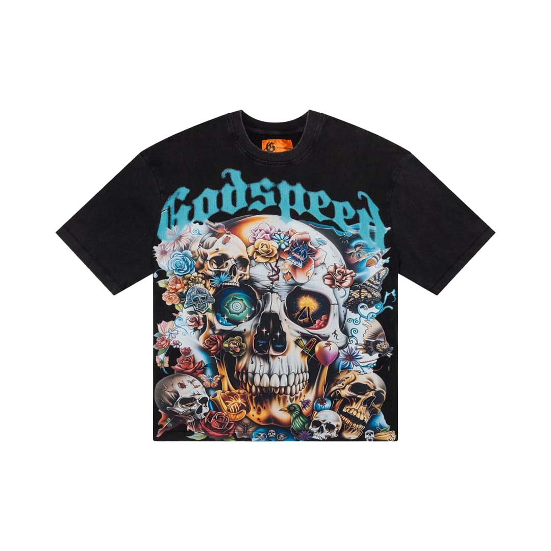 Godspeed Eternal Dream Black Wash Tee by Godspeed - NWAHype 1 for streetwear T-Shirts in USA