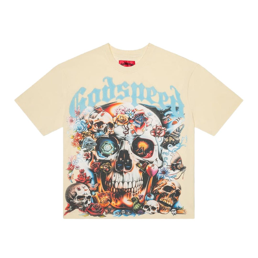 Godspeed Eternal Dream Tee Bone by Godspeed - NWAHype No.1 for streetwear T-Shirts in USA