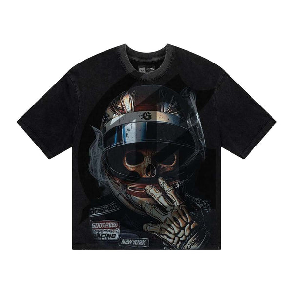 Godspeed F1 World Cup Tee Black Wash by Godspeed - NWAHYPE No.1 for streetwear T-Shirts in USA