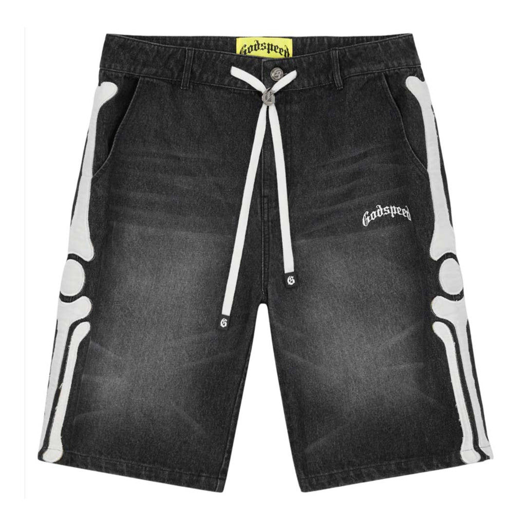 Godspeed Femur Denim Shorts Black by Godspeed - NWAHYPE No.1 for streetwear Shorts in USA