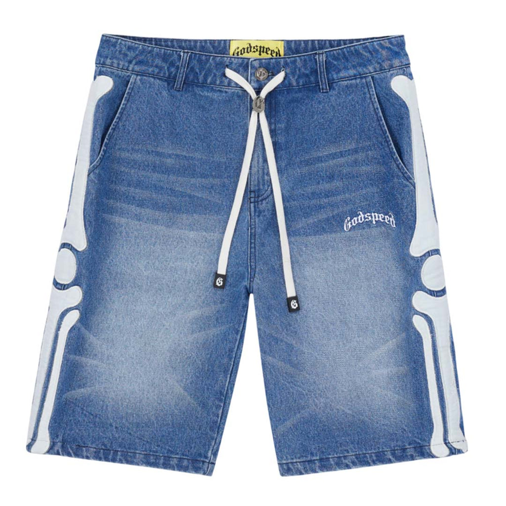 Godspeed Femur Denim Shorts Blue by Godspeed - NWAHYPE No.1 for streetwear Shorts in USA