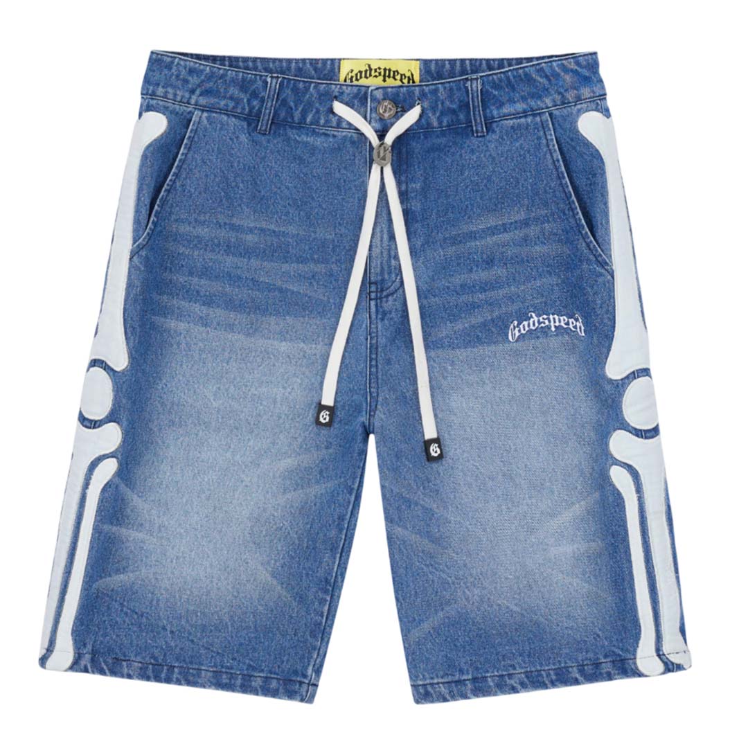 Godspeed Femur Denim Shorts Blue by Godspeed - NWAHYPE No.1 for streetwear Shorts in USA