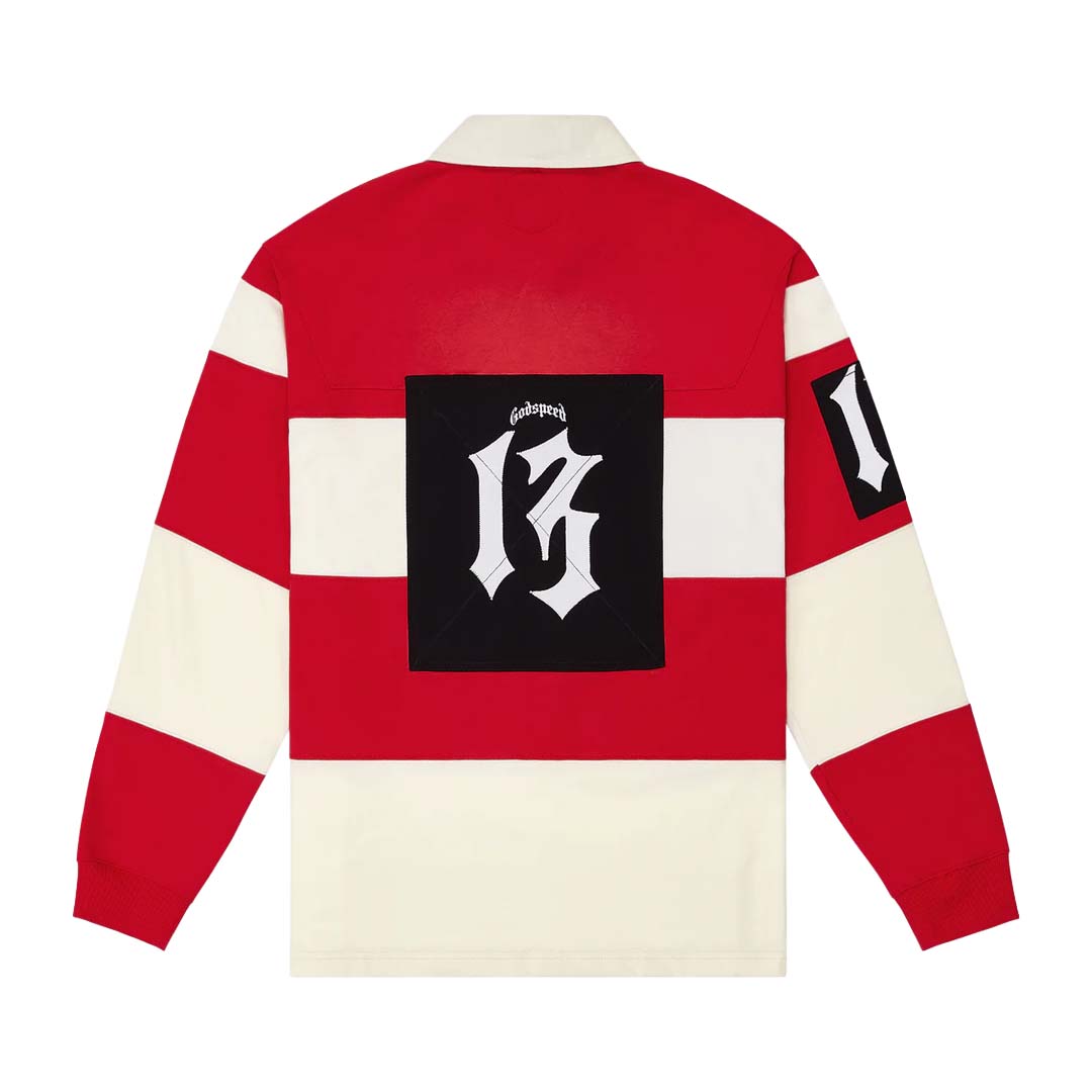 Godspeed Field Rugby Shirt Cream Red by Godspeed - NWAHype No.1 for streetwear T-Shirts in USA
