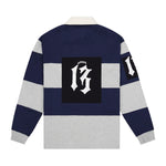 Godspeed Field Rugby Shirt Navy Heather Grey by Godspeed - NWAHype No.1 for streetwear T-Shirts in USA