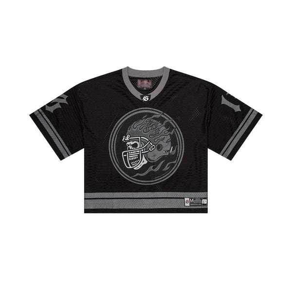 Godspeed First Down Jersey Black Grey by Godspeed - NWAHype 1 for streetwear T-Shirts in USA
