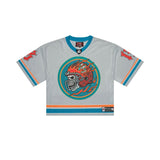Godspeed First Down Jersey Grey Blue Orange by Godspeed - NWAHype 1 for streetwear T-Shirts in USA
