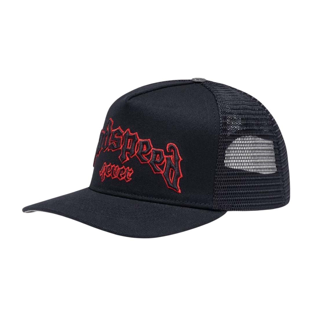 Godspeed Forever Trucker Hat Black Red by Godspeed - NWAHYPE No.1 for streetwear Hats in USA