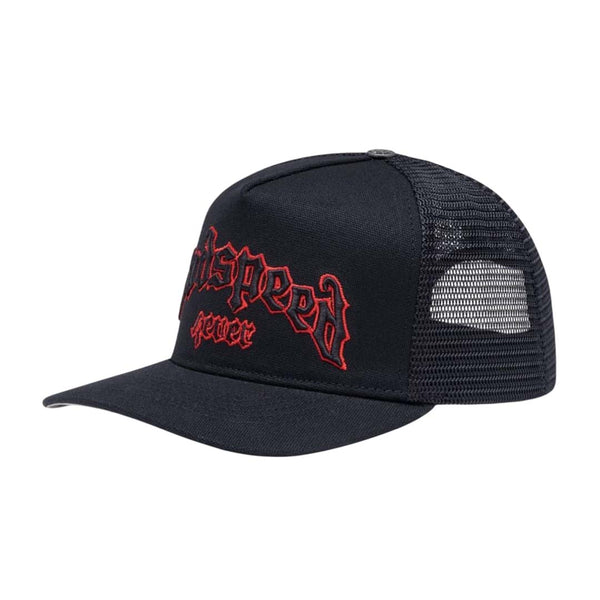 Godspeed Forever Trucker Hat Black Red by Godspeed - NWAHYPE No.1 for streetwear Hats in USA