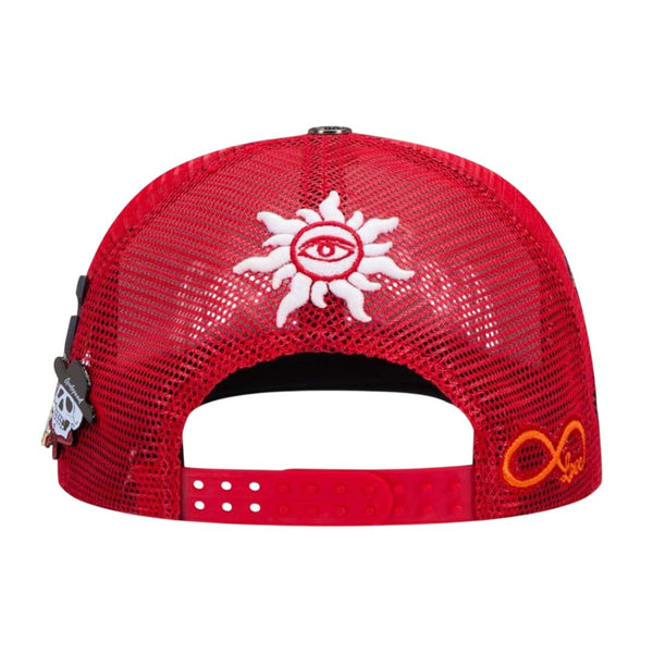 Godspeed Forever Trucker Hat Cherry Red by Godspeed - NWAHYPE No.1 for streetwear Hats in USA