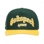 Godspeed Forever Trucker Hat Green Yellow by Godspeed - NWAHype No.1 for streetwear Hats in USA