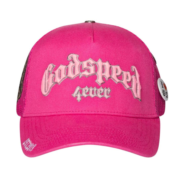 Godspeed Forever Trucker Hat Pink by Godspeed - NWAHYPE No.1 for streetwear Hats in USA