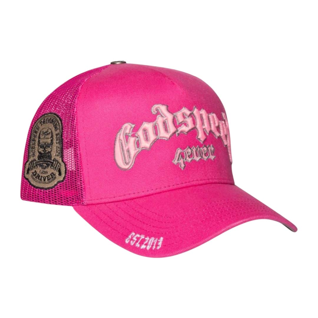 Godspeed Forever Trucker Hat Pink by Godspeed - NWAHYPE No.1 for streetwear Hats in USA